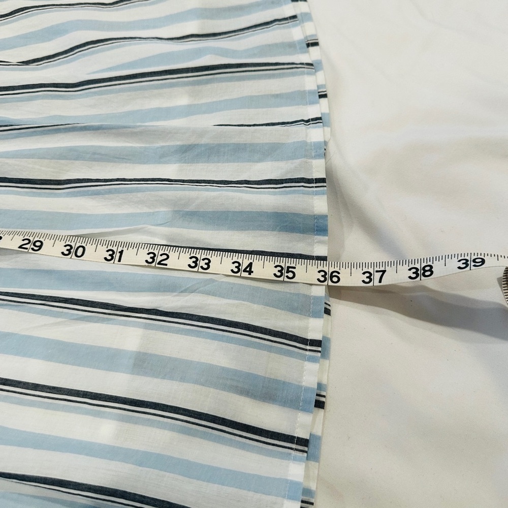 New J. Crew Striped Maxi Skirt in Blue and White - Picture 4 of 4